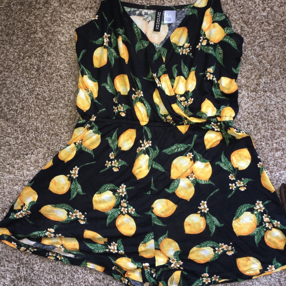 Lemon Romper
